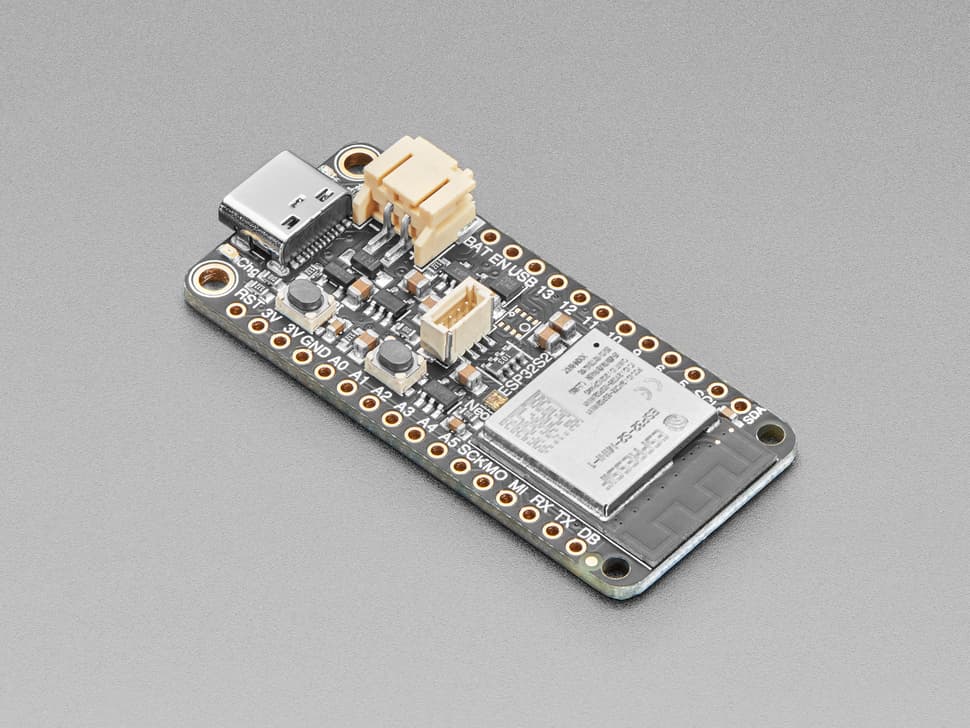 Adafruit ESP32-S2 Feather - 4 МБ флэш-памяти + 2 МБ PSRAM STEMMA QT/Qwiic — фото 2