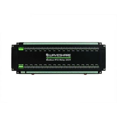 32-канальный релейный модуль Modbus RTU, интерфейс RS485, с несколькими цепями защиты изоляции — фото 2