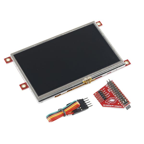 Модуль дисплея Raspberry Pi — сенсорный ЖК-экран 4.3 — фото 2