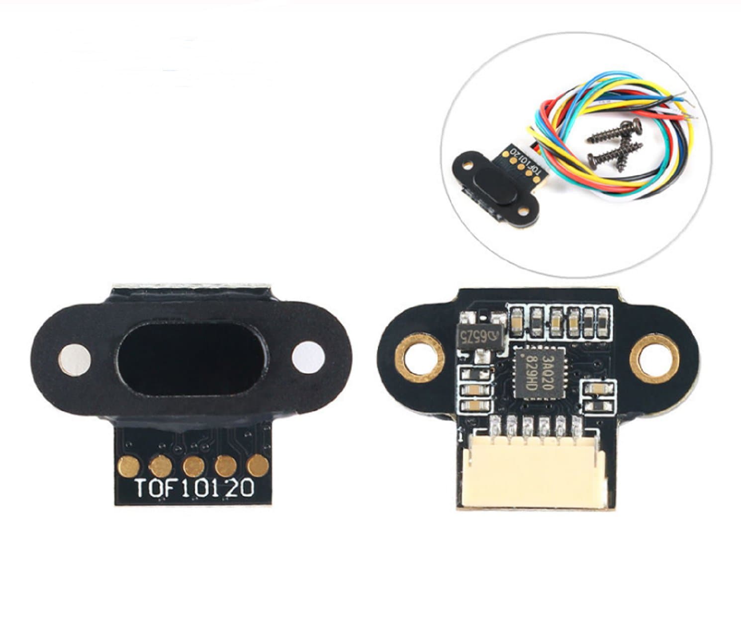 Датчик расстояния 10-180 см UART I2C выход 3-5 В — фото 2