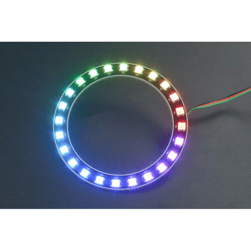 WS2812-24 Светодиодная кольцевая лампа RGB — фото 2