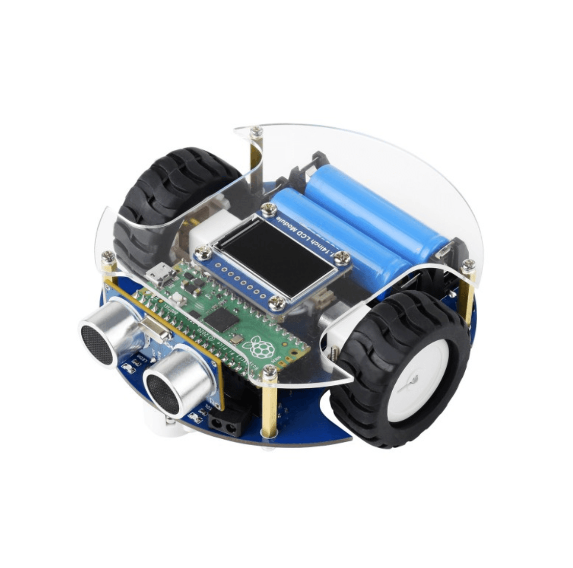 Мобильный робот PicoGo на базе Raspberry Pi Pico, беспилотный, с дистанционным управлением — фото 2