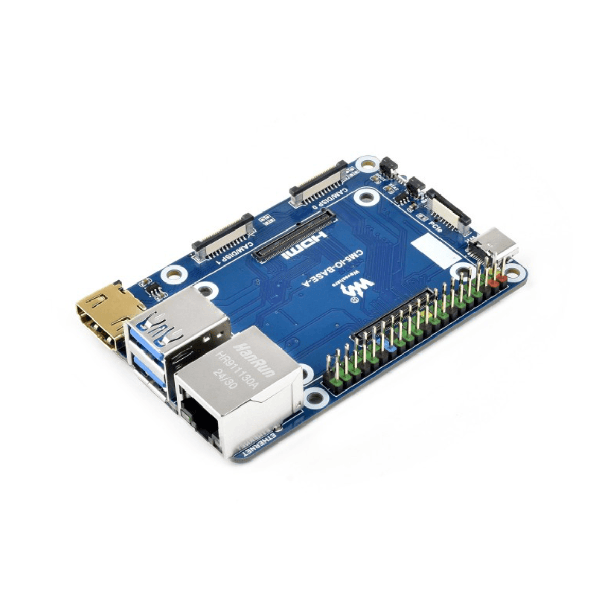 Мини-базовая плата вычислительного модуля Raspberry Pi 5 (A) — фото 2