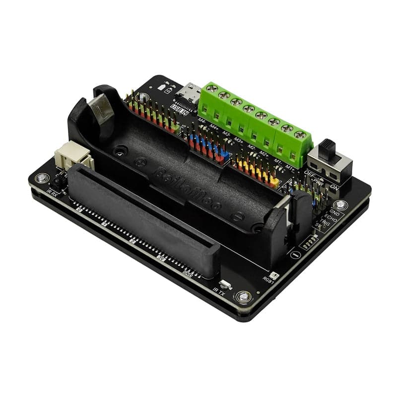 Многофункциональная плата расширения для UNIHIKER K10 и micro:bit (Power and Motion) — фото 2