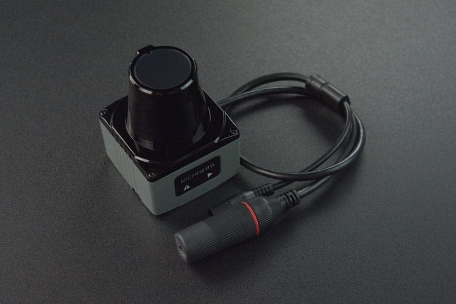 LakiBeam 1L - 270 градусов, однолинейный 2D ToF LiDAR промышленного класса (40 м, 12 В, Ethernet UDP, IP65) — фото 2