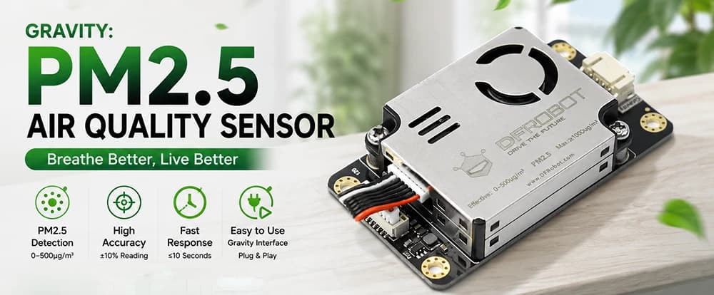 Точный датчик качества воздуха PM2.5 для проектов Arduino — фото 3