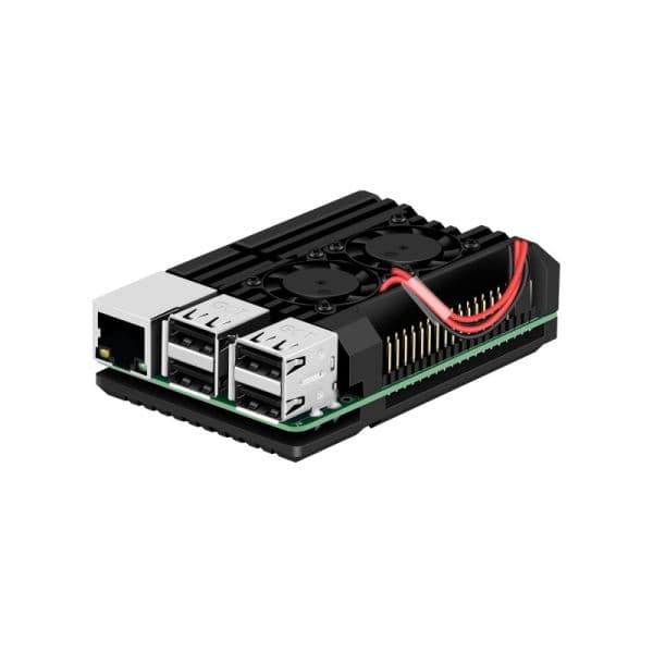 с двойным вентилятором для Raspberry Pi 3B/3B+ — фото 2