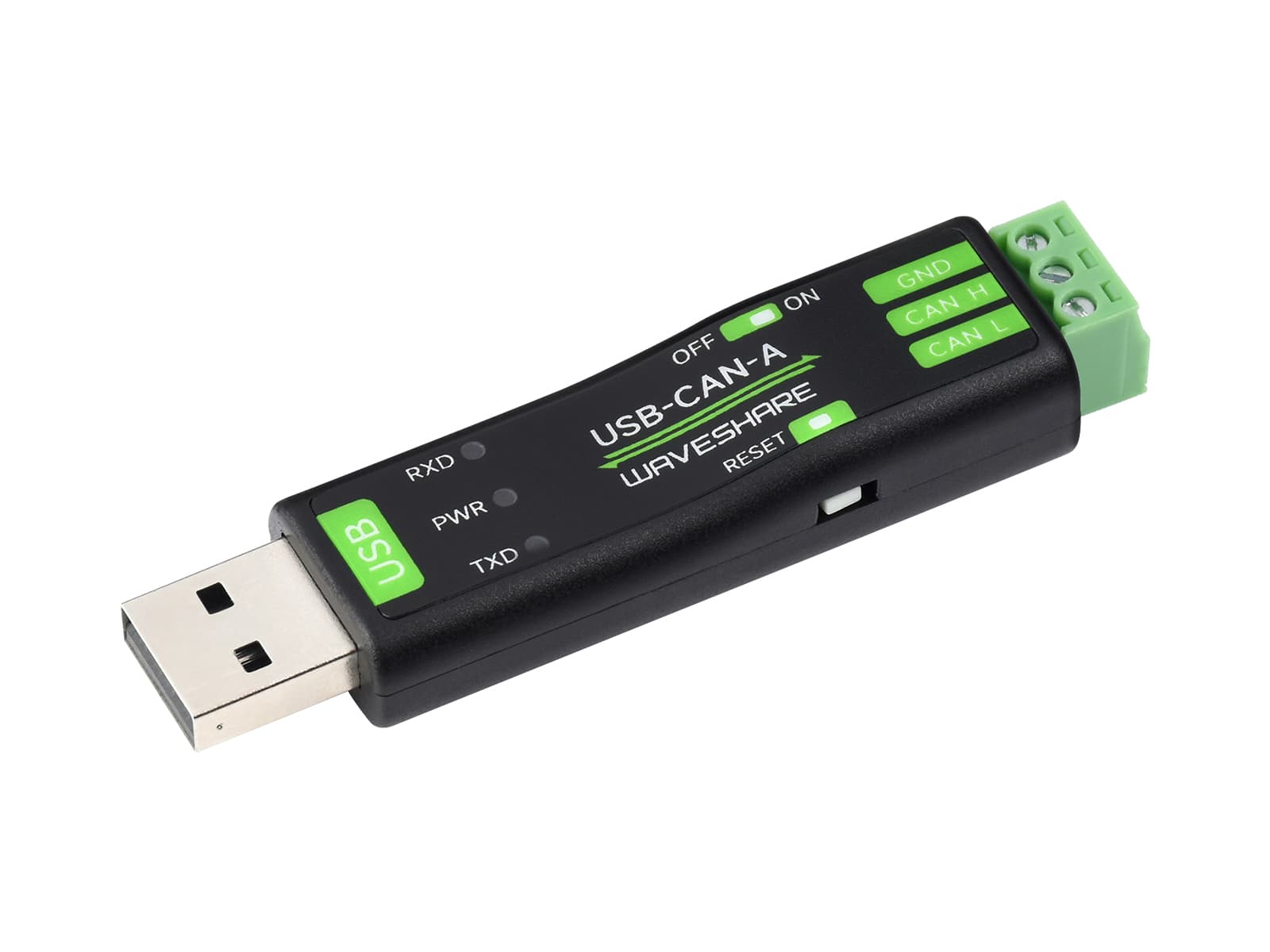 Адаптер USB-CAN, модель A, чип STM32, несколько режимов работы, совместимость с несколькими системами — фото 2