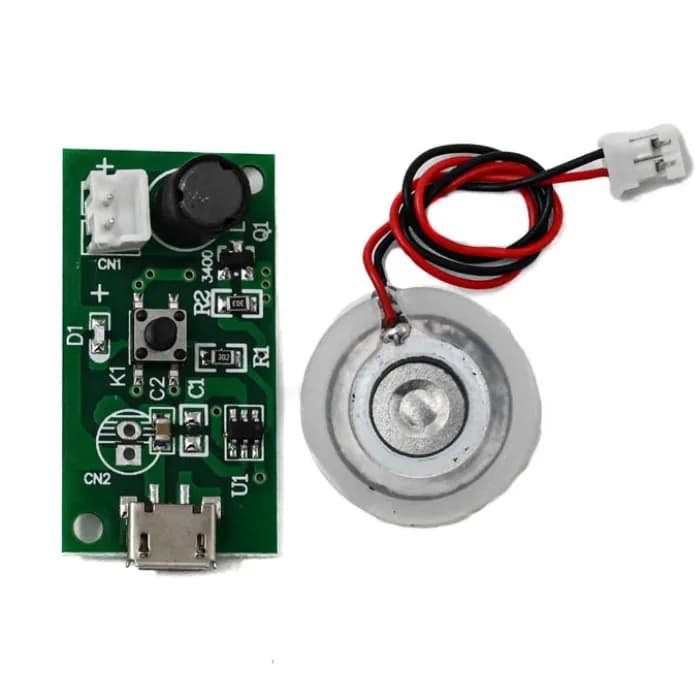 DC 5 В ультразвуковой увлажнитель воздуха USB-распылительный модуль DIY инкубационный эксперимент 108 кГц
