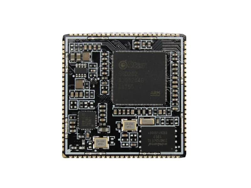 IDO-SOM2D02-V1-2GW SoM на базе SoC SSD202 — 128 МБ ОЗУ DDR3 и 2 ГБ флэш-памяти SPI
Особенности