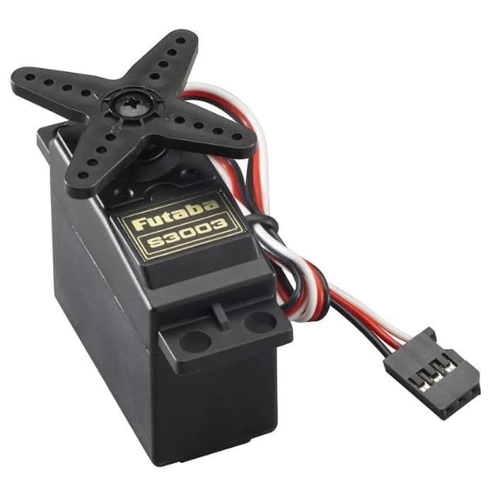 Серводвигатель Futaba S3003 с крутящим моментом 3,2 кгсм для роботов Arduino