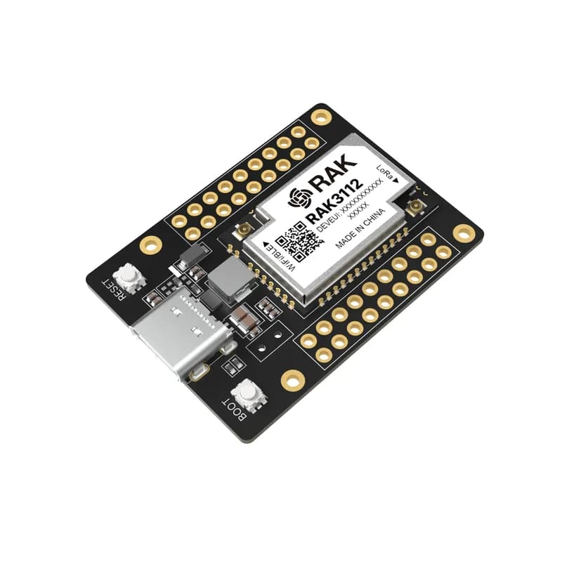 RAK3112 Коммутационная плата | Оценочная плата с ESP32-S3 и SX1262, обеспечивающая возможность подключения LoRa, WiFi и BLE для быстрого создания прототипов Интернета вещей | РАК3212