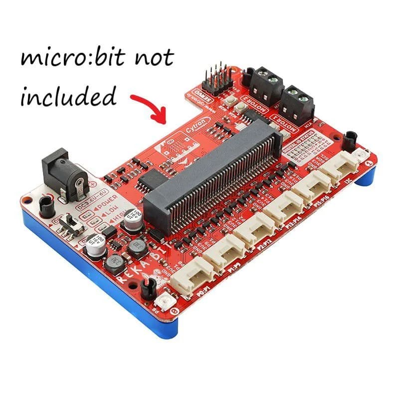 РЕКА:БИТ для micro:bit - Упрощение робототехники (без micro:bit)