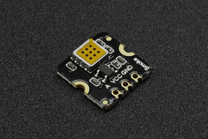 Fermion: МЭМС-датчик обнаружения дымовых газов (пробой, 10–1000 ppm)
