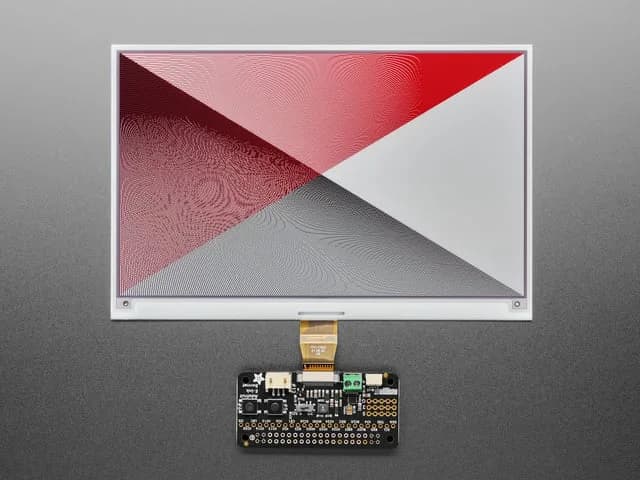 Adafruit E-Ink Bonnet для Raspberry Pi — 24-контактные дисплеи на электронной бумаге