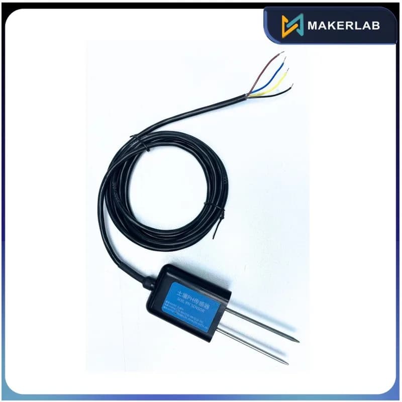 Выход RS485 2-контактный датчик Датчик pH почвы с кабелем 2 м