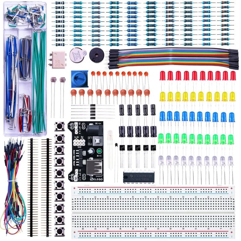 Модернизированные наборы электроники (4 версии) для Arduino, Raspberry Pi, STM32