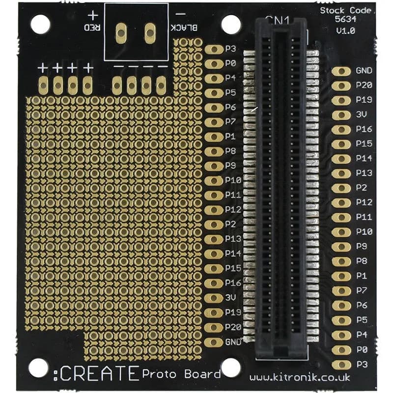 : СОЗДАТЬ прототип платы для BBC micro:bit