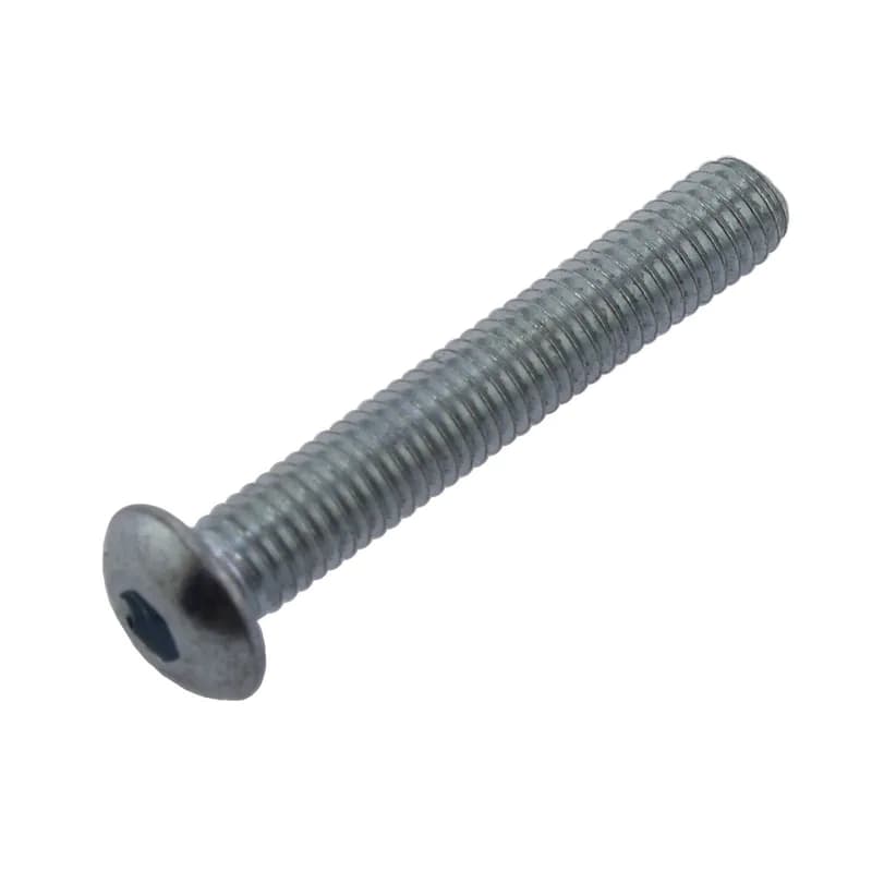 Винт с полукруглой головкой, 10–32 x 1,25 дюйма