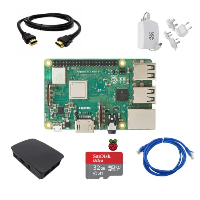 Официальный комплект Raspberry Pi 3B+