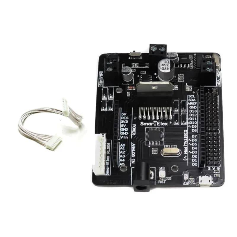 SmartElex L298N Двухканальный драйвер двигателя со встроенным Arduino Uno