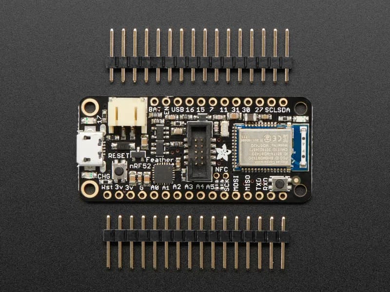 Adafruit Feather nRF52 Pro с загрузчиком myNewt nRF52832