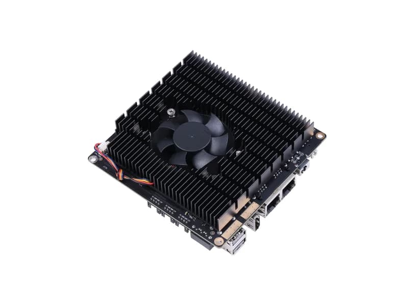 ODYSSEY - X86J4125864 v2 - Мини-ПК с 64 ГБ eMMC, Linux и ядром Arudino, двумя сетевыми адаптерами 2,5 Gigabit Ethernet, выходом 4K, RP2040, рассеиванием тепла вентилятором