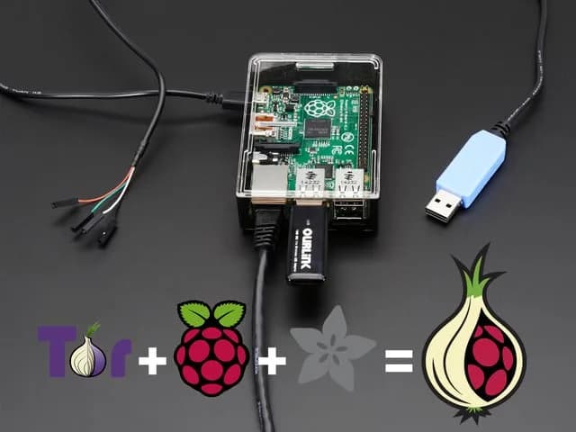 Onion Pi Pack с модулем WiFi — создайте прокси-сервер Raspberry Pi B+ Tor