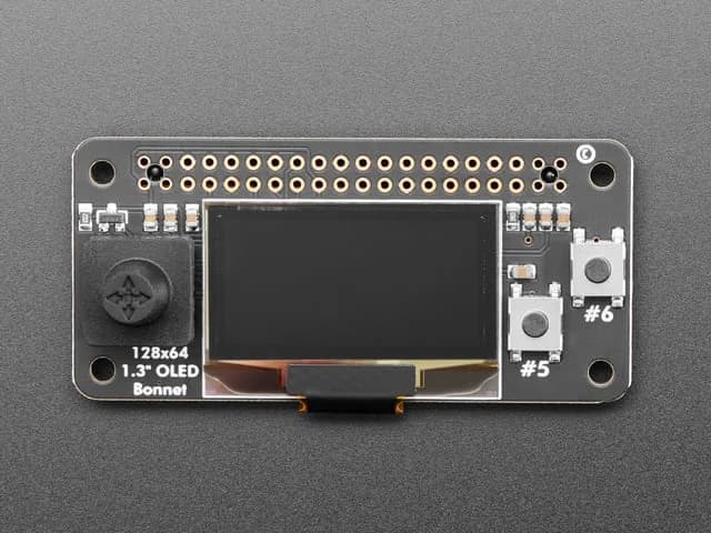 Крышка Adafruit 128x64 OLED для Raspberry Pi