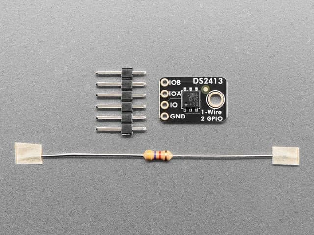 DS2413 1-проводной двухпроводной контроллер GPIO