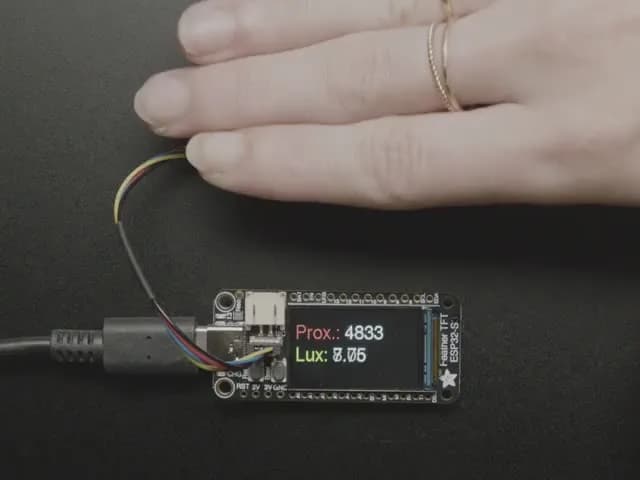 Adafruit VCNL4020 Датчик приближения и освещенности - STEMMA QT / Qwiic