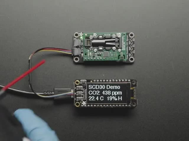 Adafruit SCD-30 - Датчик температуры и влажности True CO2 NDIR