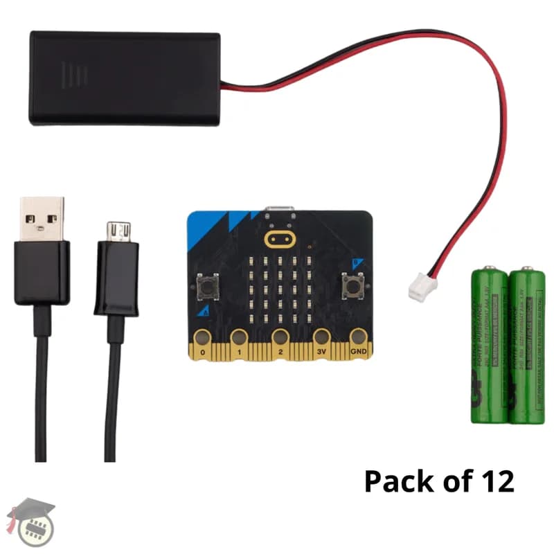 Комплект стартового набора Microbit v2.2 (упаковка из 12 шт.)