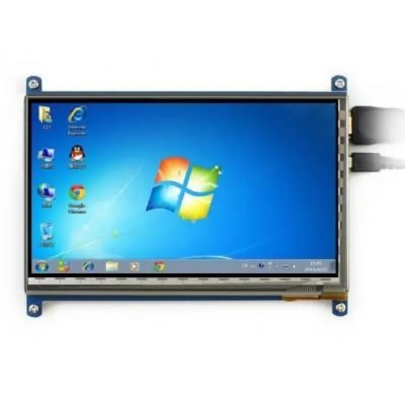 HD 7-дюймовый ЖК-дисплей с сенсорным экраном HDMI TFT для Raspberry Pi 3