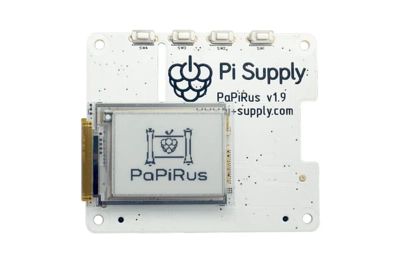 PaPiRus ePaper / eInk Screen HAT для Raspberry Pi