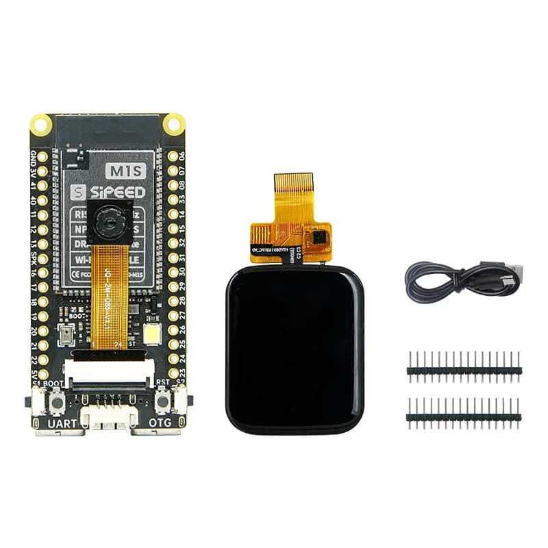 Док-станция Sipeed M1s AI Development Broad с 1,69-дюймовым экраном CTP, модулем Wi-Fi/BT/BLE/беспроводным модулем