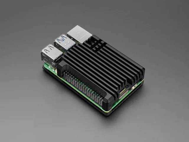 Алюминиевый металлический радиатор Raspberry Pi 5 Case