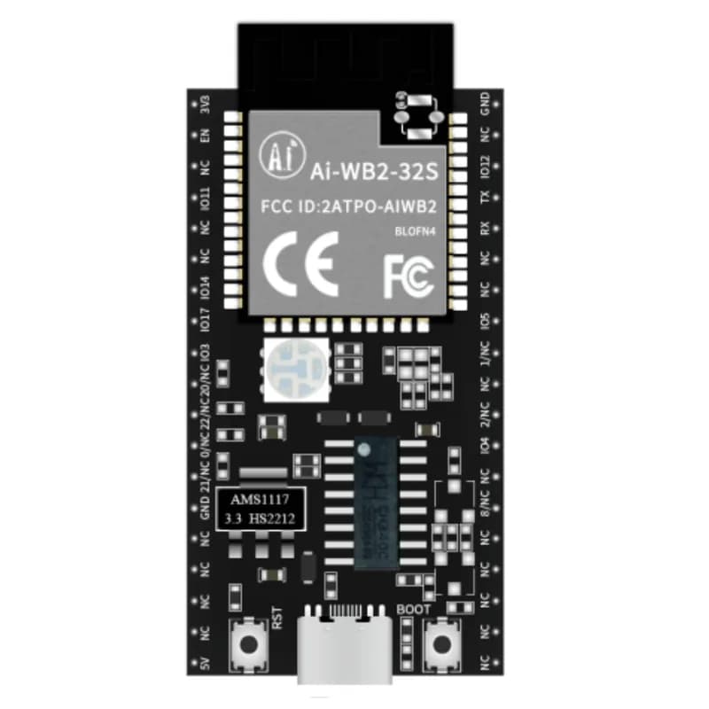 NODEMCU Ai-Thinker AI-WB2-32S-Kit Макетная плата с поддержкой Wi-Fi 802.11b/g/n и протокола BLE 5.0