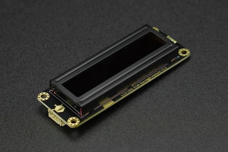 Gravity: I2C 16x2 ЖК-дисплей Arduino с RGB-шрифтом (черный) V2.0