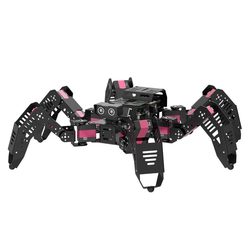 Hiwonder Spiderbot Робот для кодирования Arduino с голосовым управлением AI и расширяемыми датчиками