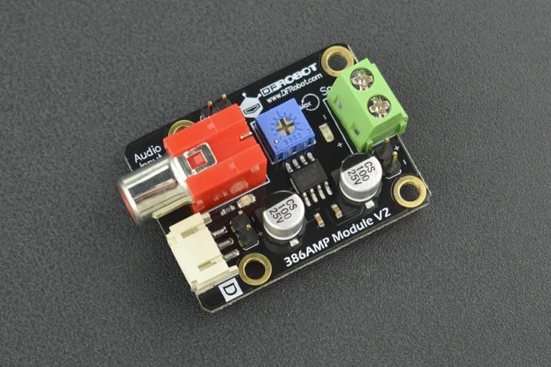 Gravity: модуль аудиоусилителя 386AMP (совместим с Arduino)