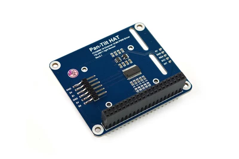 Преобразите свой Raspberry Pi с помощью поворотно-наклонной шляпы для управления камерой!