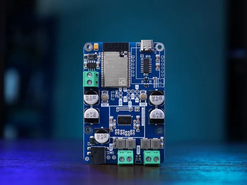 Louder ESP32, плата разработки звука ESP32 с ЦАП TAS5805M I2S, нагрузка 2x 23 Вт (8 Ом, 1% THD+N)