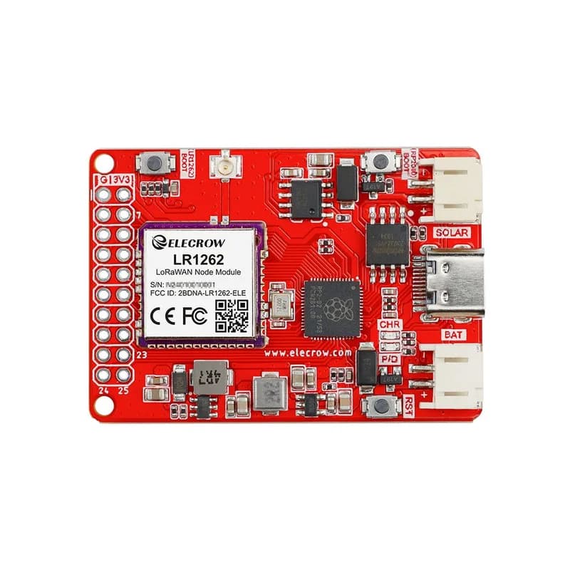 Узловая плата LR1262 Узловой модуль LoRaWan для связи на большие расстояния (868 МГц/915 МГц)