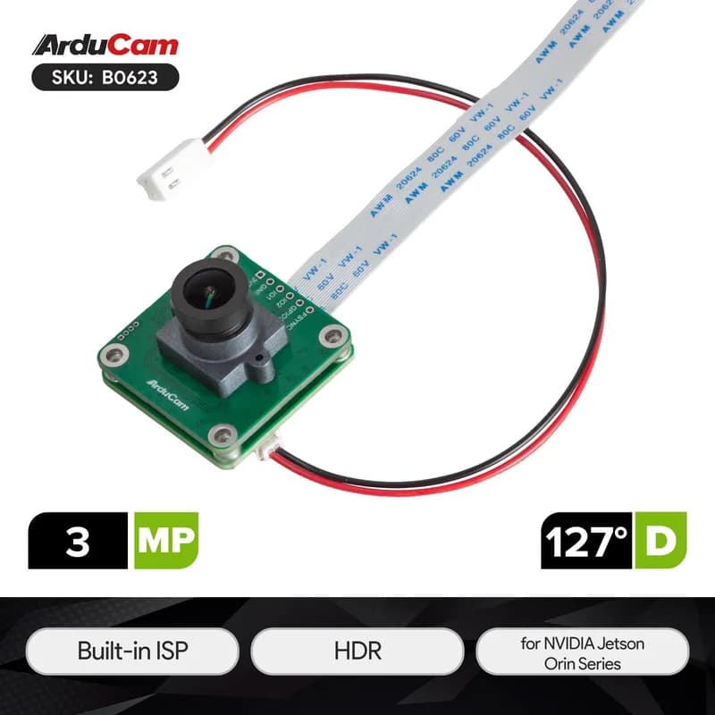 Arducam ISX031 Jetson Orin Nano/NX 3MP MIPI