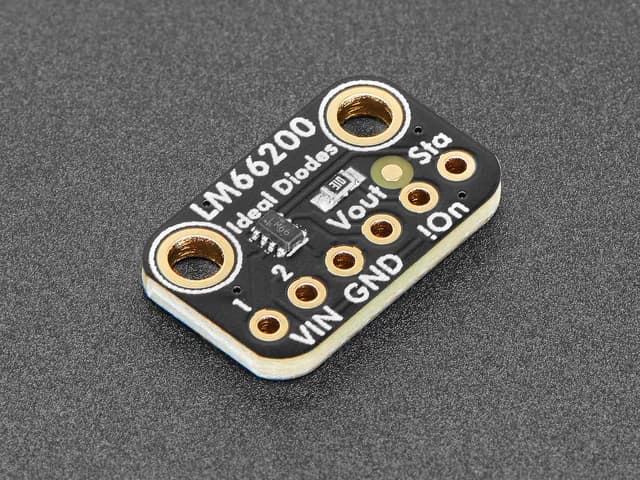 Adafruit LM66200 Идеальная разводка двух диодов