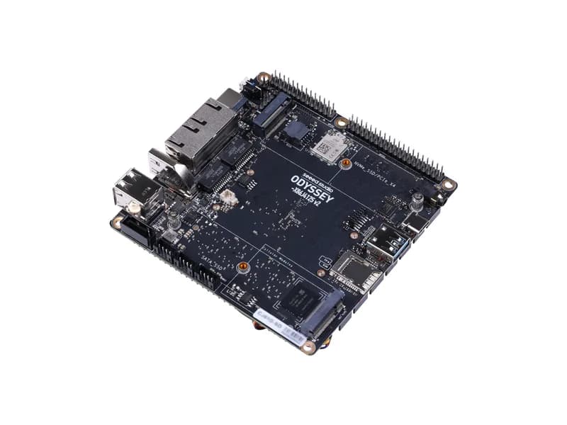 ODYSSEY - X86J4125800 v2 - Мини-ПК с Linux и ядром Arudino, двумя сетевыми адаптерами 2,5 Gigabit Ethernet, выходом 4K, RP2040