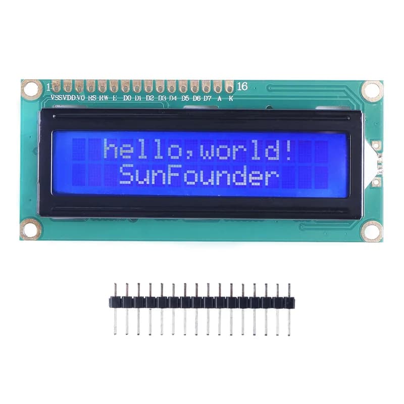 Модуль SunFounder LCD1602 с подсветкой 3,3 В