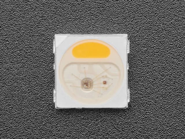 NeoPixel Теплый белый светодиод со встроенным чипом драйвера — 10 шт.