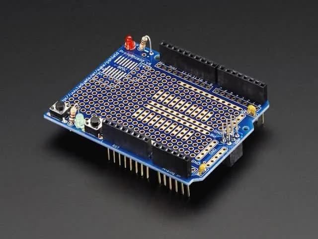 Комплект Adafruit Proto Shield для Arduino в разобранном виде — штабелируемый